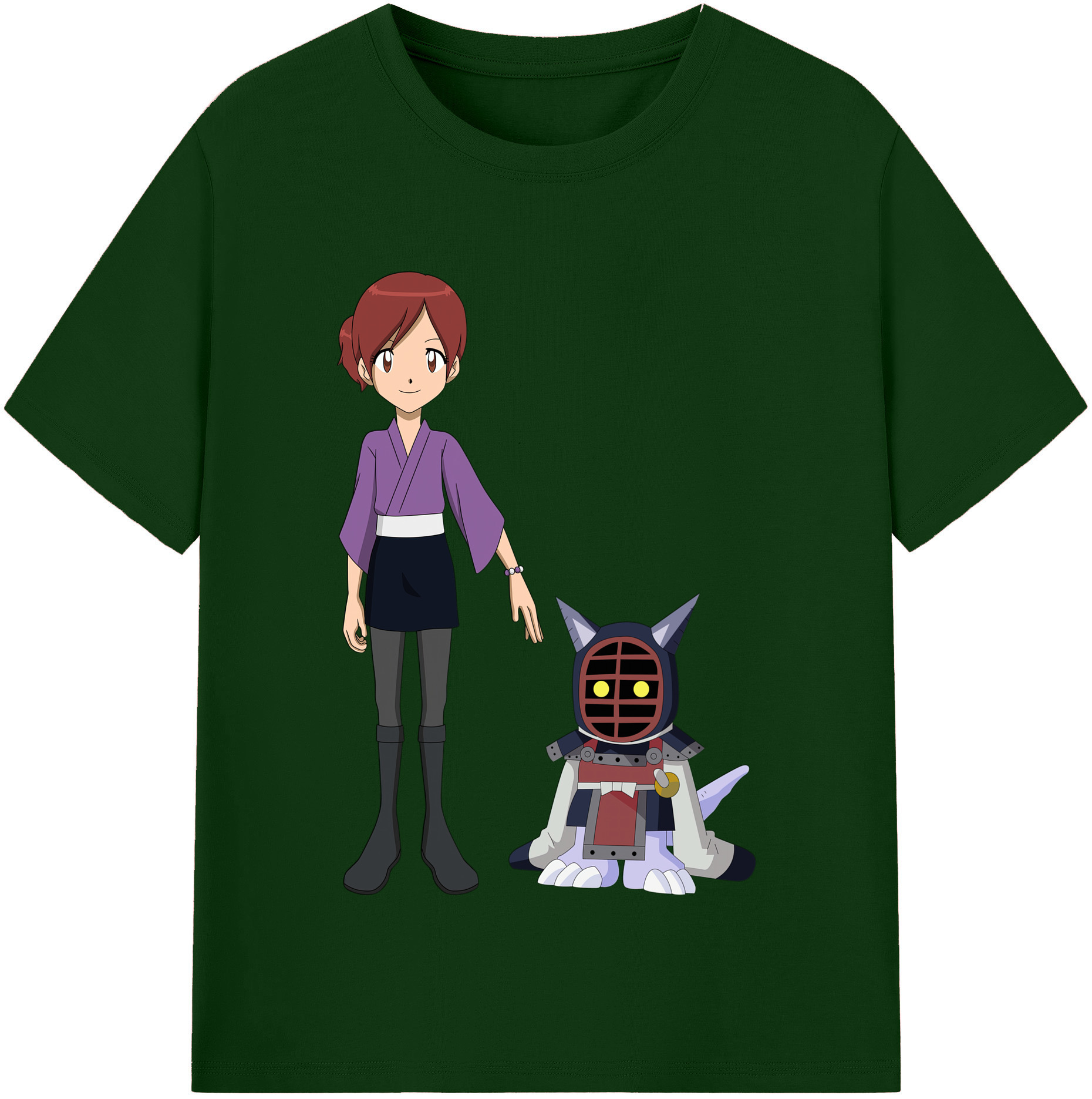 （画像用） Digimon デジタルモンスター/デジモン 綿100％半袖Tシャツ（フロントプリント）